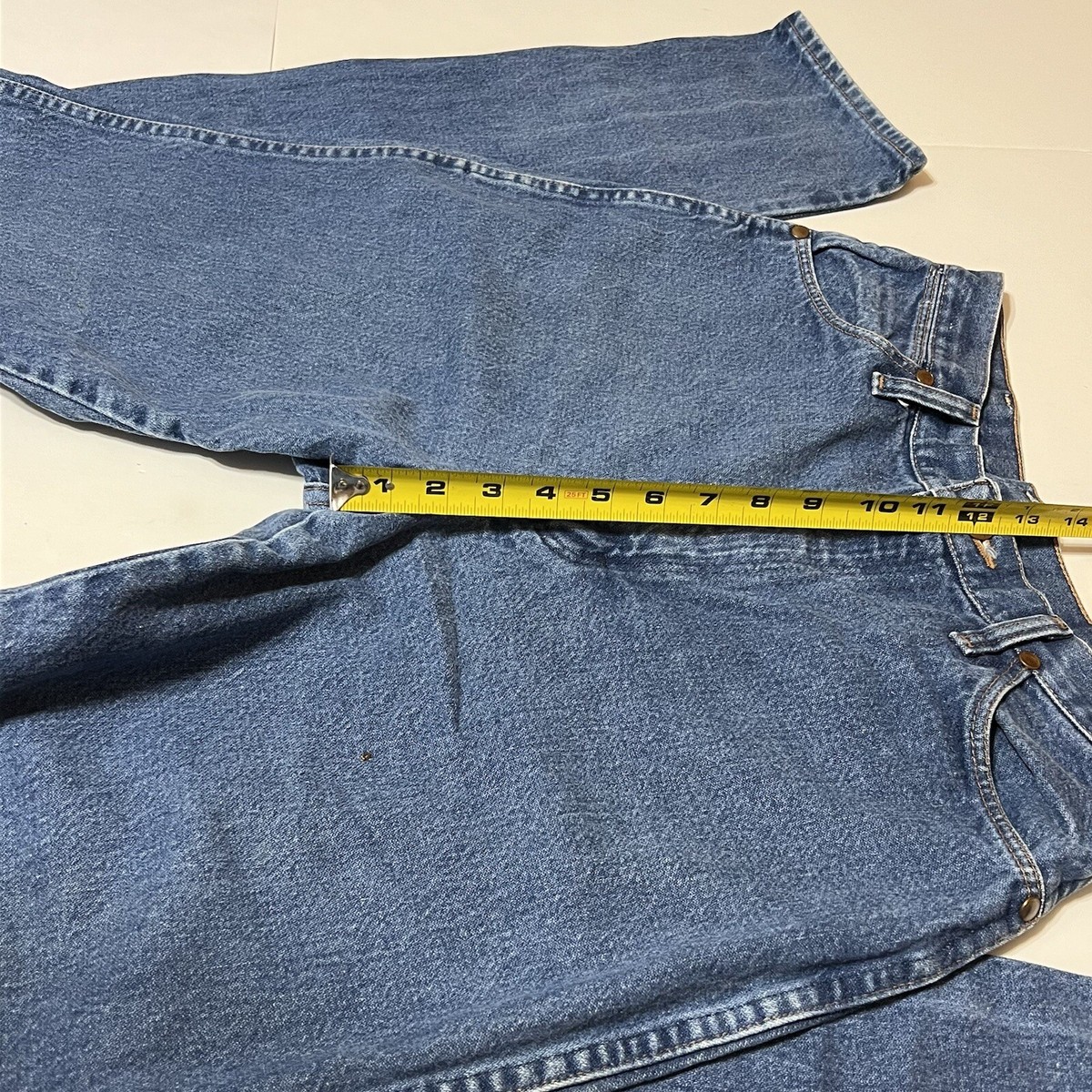 Vintage Wrangler Womens 12MWZG Blue Jeans USA Made Cowboy 11