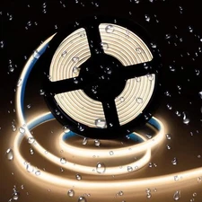 110V IP68 Waterproof COB LED Strip Light Outdoor 480Leds/m High Brightness