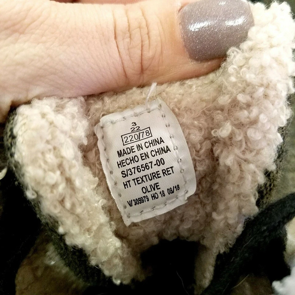 Botas Deportivas Old Navy Little Boys Olive 220/78 Talla 3 Marrón Negro Con Cordones Foto 2 de 4