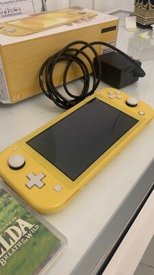 Nintendo Switch Lite 64GB Handheld-Spielekonsole Mit Zwei Spielen - Gelb