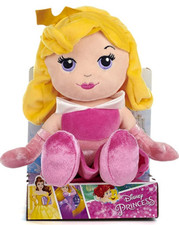 NEW OFFICIAL 10" DISNEY PRINCESS SOFT TOY 25CM CINDERELLA SNOW WHITE ARIEL