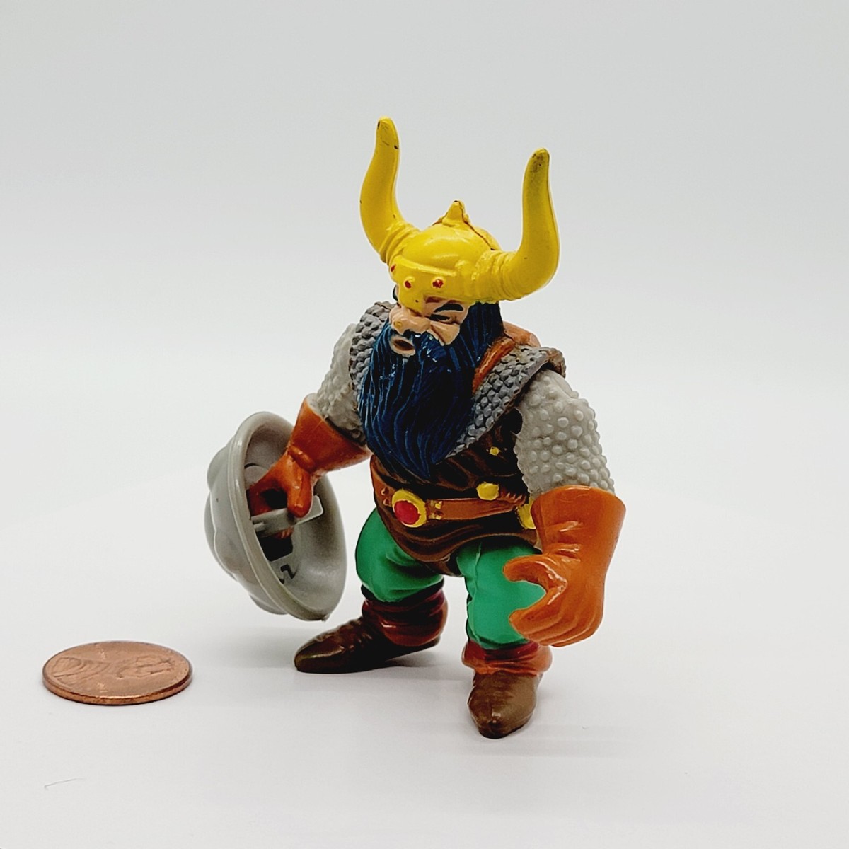Advanced Dungeons & Dragons Good Dwarf Fighter Elkhorn LJN Figure Advanced Dungeons & Dragons Good Dwarf Fighter Elkhorn LJN Figure