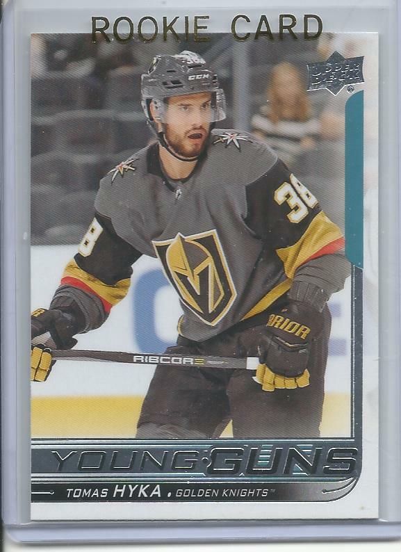 2018-19 Upper Deck Young Guns Tomas Hyka Rookie Card RC #224 Mint