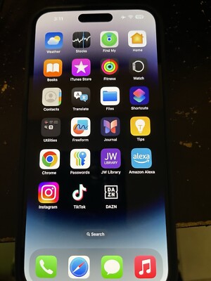IPHONE 14 PRO MAX WITH TIKTOK INSTALLED
