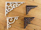 4 Antique Style Brace Wall Brackets Cast Iron Bracket Different Welding