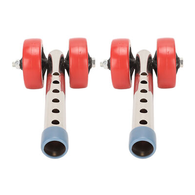 1 Pair Walker Wheels Replacement Kit Heavy Duty Universal Stainless Steel