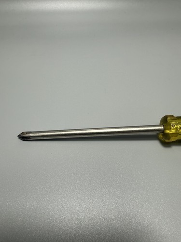 Klein USA Insulated Phillips Screwdriver Vintage 4" Shaft - Picture 3 of 10