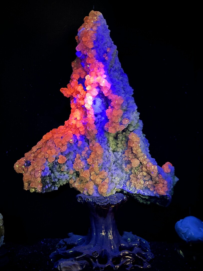 85LB Rare Natural Fluorite Calcite Quartz Crystal Rough Mineral Gemstone A++ Quality