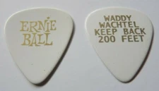 WADDY WACHTEL KEEP BACK 200 FEET VINTAGE TOUR ISSUED GUITAR PICK FLEETWOOD MAC