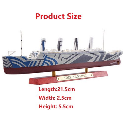 1/1250 HMT OLYMPIC Ocean Boat Diecast Cruise Ship Model Craft Souvenir Scene - Picture 7 of 20