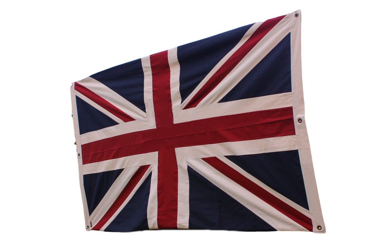 Large Union Jack Flag | Heavy Duty Cotton | 4 Variations | Plain