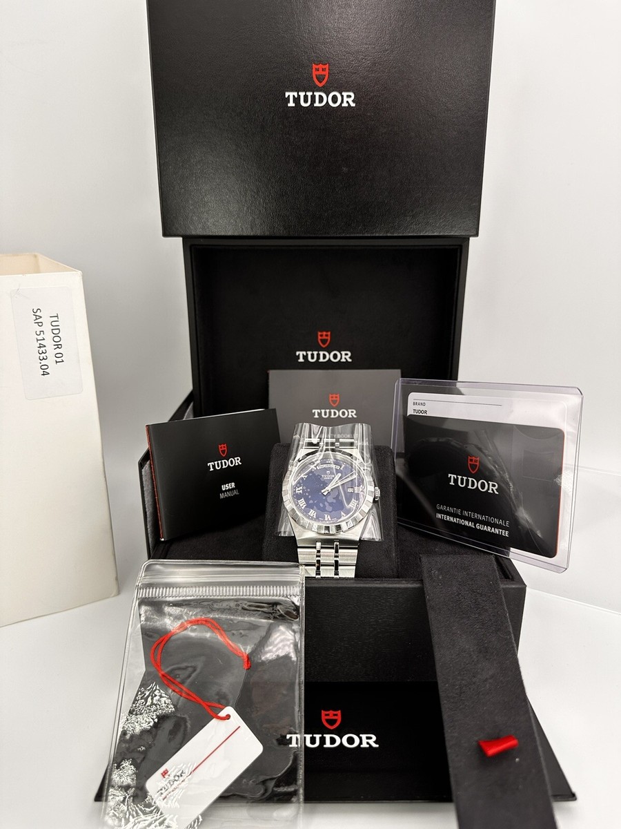Tudor 🛡Blue Royal 41mm LargeVer M28600-0005 Automatic Blue Dial  