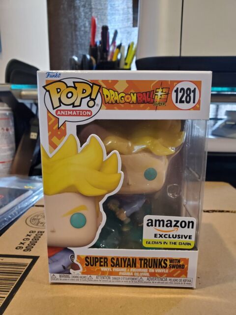 Trunks Glow in the Dark Amazon Exclusive Funko Pop - In Hand Great Condition CQ10758 Trunks Glow in the Dark Amazon Exclusive Funko Pop - In Hand Great Condition CQ10758