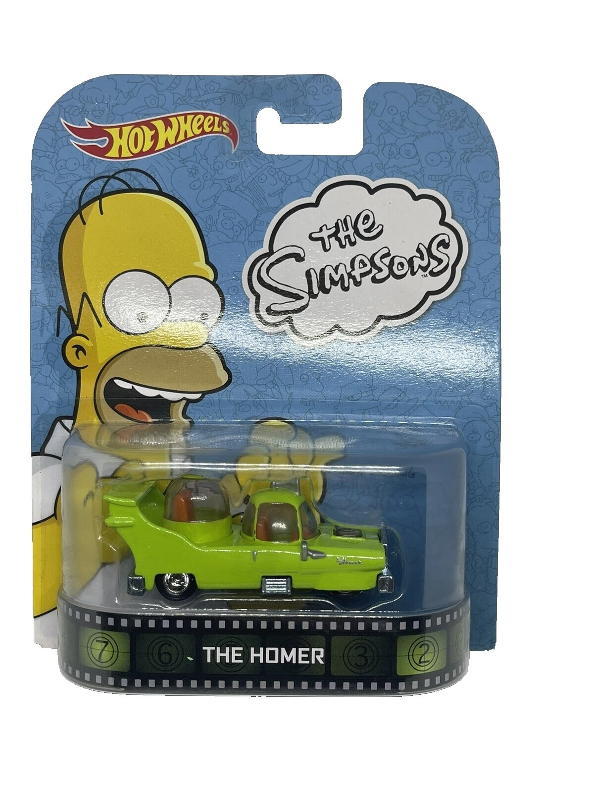 Hot Wheels Retro Entertainment The Simpsons Diecast & Toy 1:64 Scale