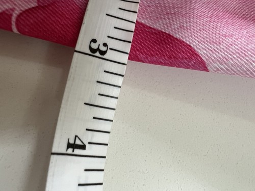 NWOT Lancome Floral Makeup Bag Gold Zip - Pink/Red - Picture 6 of 6