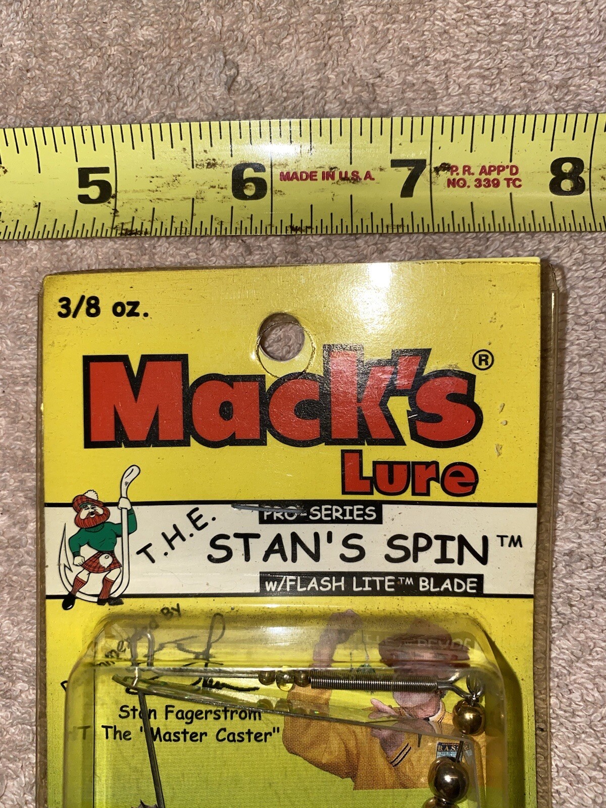 SUPER TUFF FIND!!Macks SPINNERBAIT!UNKNOWN 🎣 FUN OR COLLECT VINTAGE LURE!! - Image 4