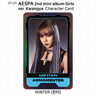 Aespa 2nd Mini Album Girls Official Photocard Hottracks