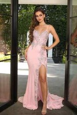 Authentic Portia Scarlett PS21237 Dress-Color-Pink-Size:8-Prom Dress