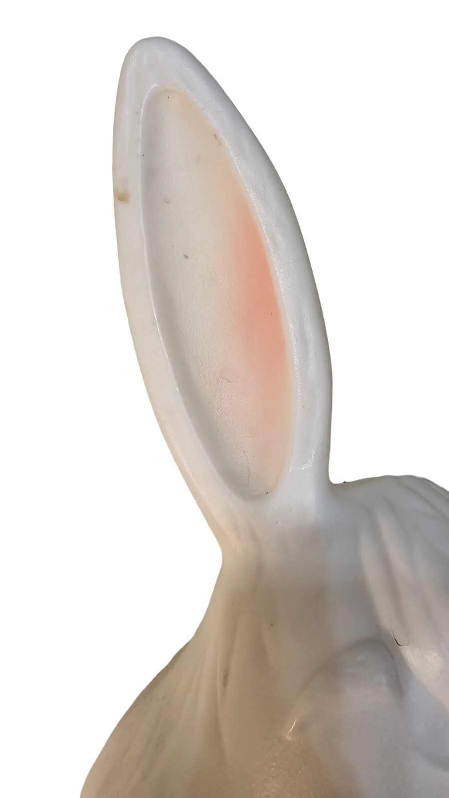 Vintage Sun Hill Easter Bunny Rabbit Blow Mold 27” Pastel Basket Of Eggs