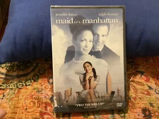 MAID 8N MANHATTAN FACTORY SEALED, WIDESCREEN DVD; JENNIFER LOPEZ/ FREE POSTAGE!!