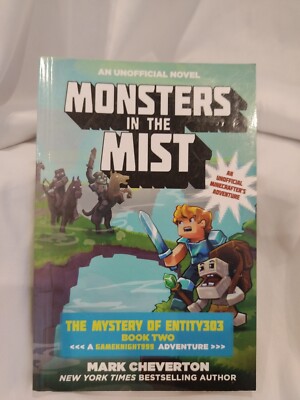 Monsters In The Mist Unofficl Minecraft Novel Mystery Of Entity303 Book Two NEW