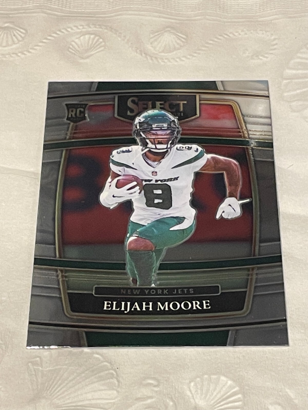 Elijah Moore 2021 Select Concourse #56 Rookie Card RC New York Jets