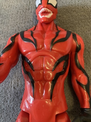 1 Figurine Carnage Spiderman Hasbro Marvel Titan Hero Serie 2016 - Foto 6 di 12