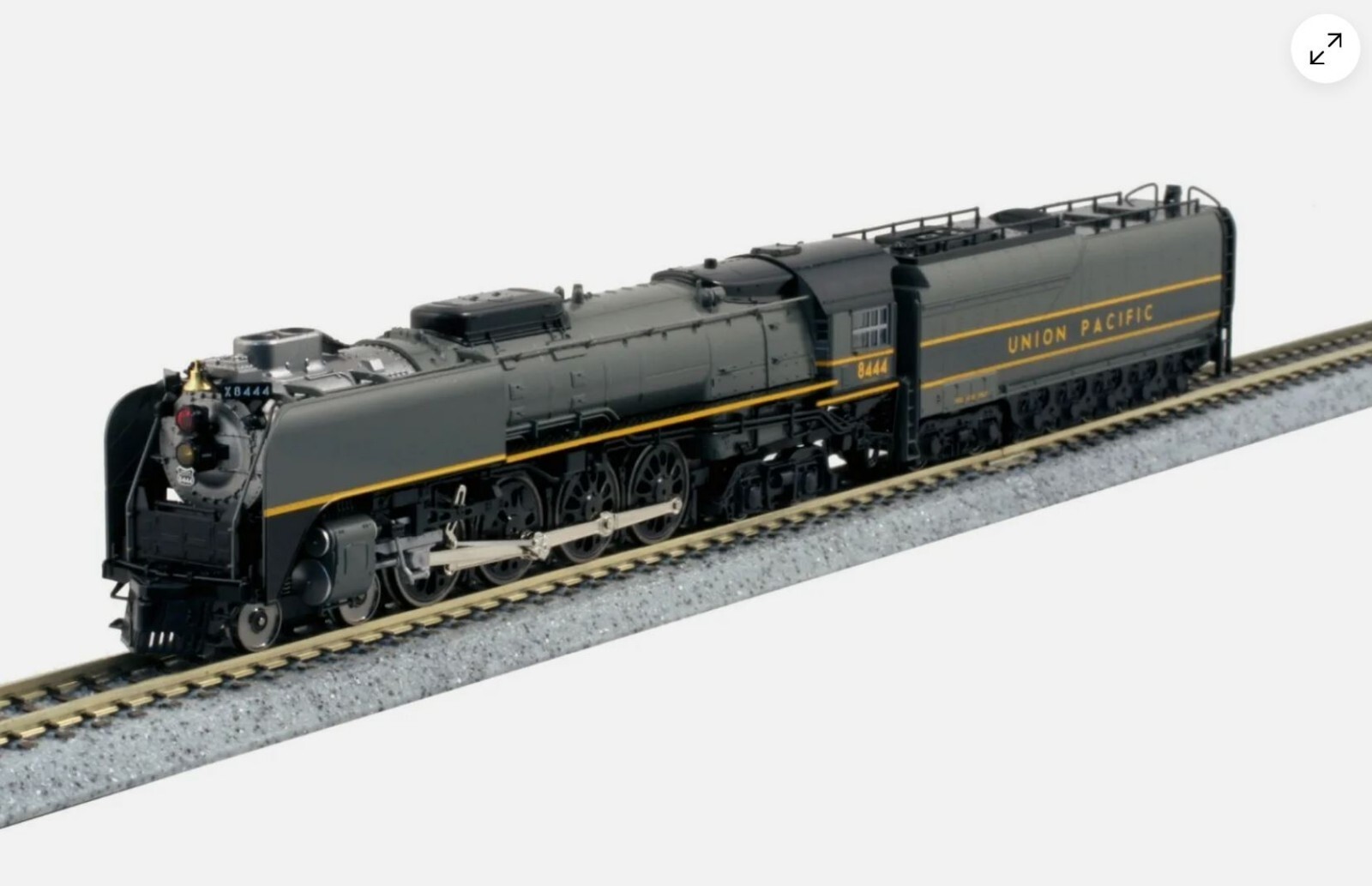 KATO N Scale FEF3 Union Pacific 484 Greyhound 8444 DCC Sound 126