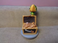 DISNEY SKULLY GUARDING A TREASURE CHEST Jake and the Never Land 2.5” FIGURE 