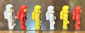 Vtg Lego Classic Space Mini Figures Set #6701 1983 - COMPLETE SET -