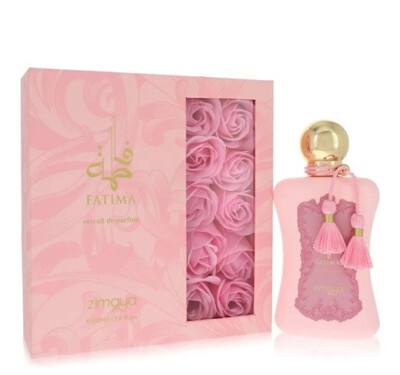 Afnan Zimaya Fatima PINK Women 3.4 oz 100 ml Extrait De Parfum