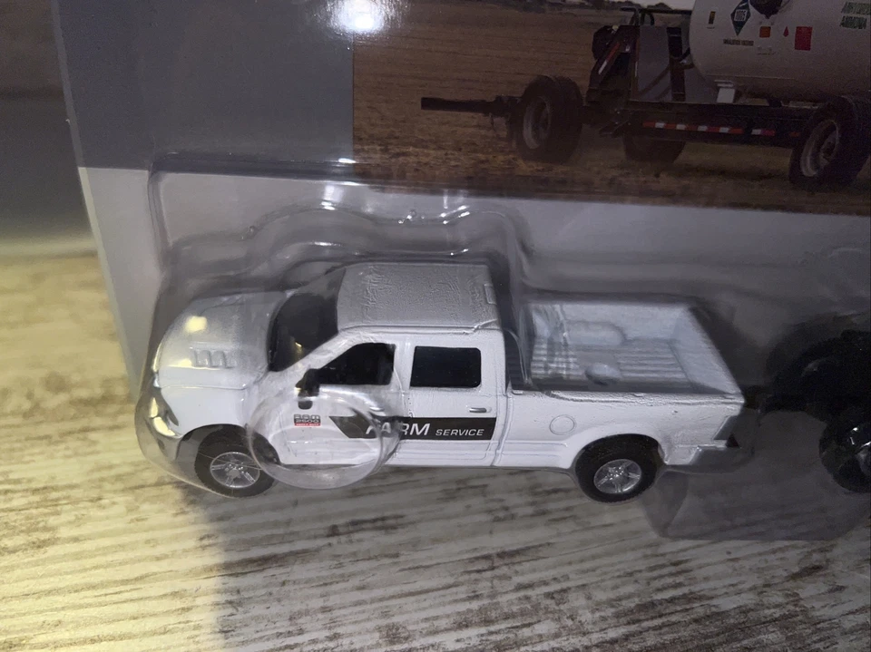 1/64 Scale  Dodge RAM 2500 pickup with Anhydrous Ammonia Tank Trailer - Image 2 of 4