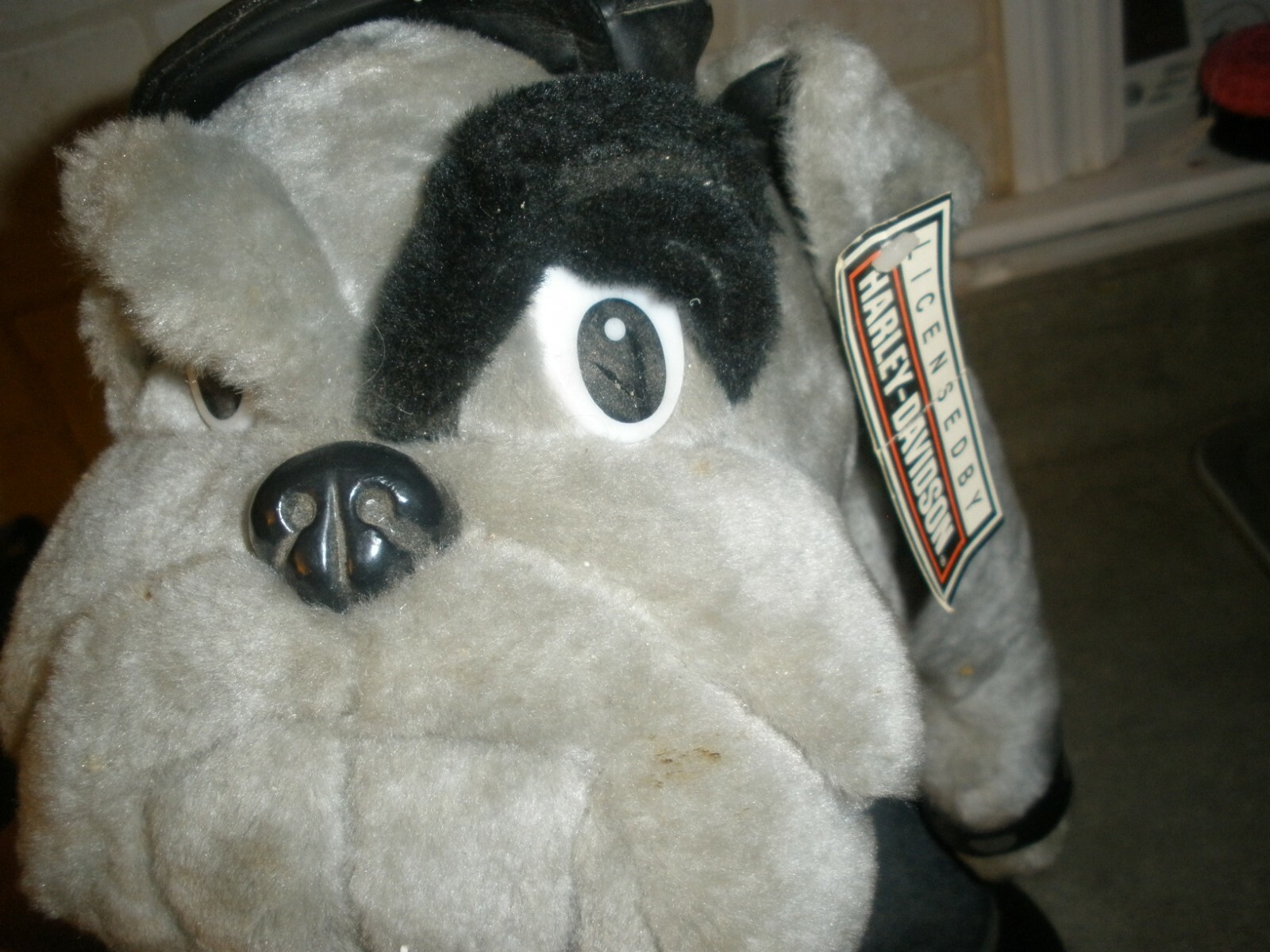 17" Harley Davidson plush stuffed animal Play by Play Bull Dog Official Licensed