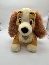 Disney Store Lady And The Tramp Bean Plush Dog Lady Gold Tag 12  