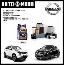 KIT TAGLIANDO NISSAN JUKE (FI5) 1.5 DCI 110CV 81KW DAL 2010 + 5 LITRI ELF 5W30