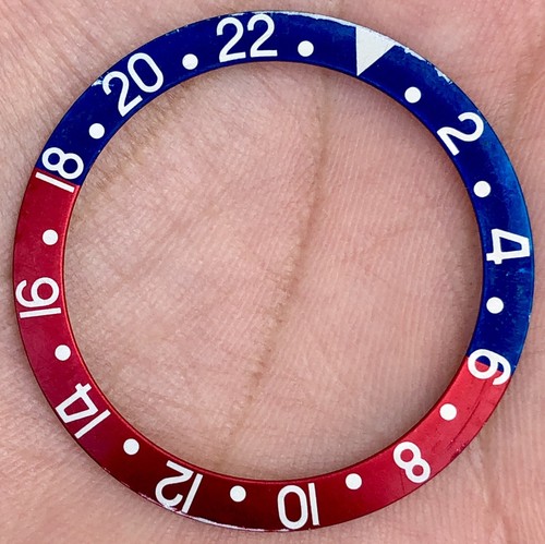 Fat Font Pepsi Bezel Insert 