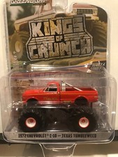 1/64 GREENLIGHT KING OF CRUNCH MONSTER TRUCK 72 CHEVROLET C-10 TEXAS TUMBLEWEED