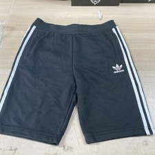 adidas Originals Kids Adicolor Shorts, Black/White, Large H32342