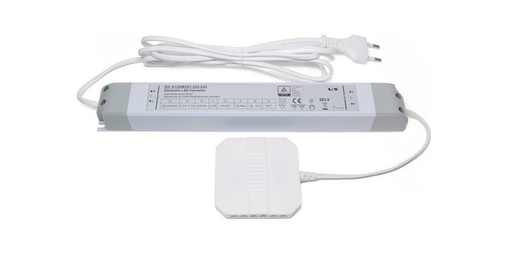 L-S LED-преобразователь 230 В 24 В 120 Вт с 12-ступенчатым управлением