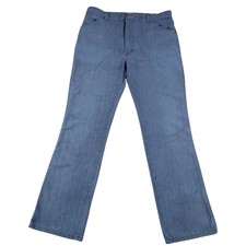 Vintage Big Ben Boot Cut Jeans 35x30 Blue Denim Dark Wash 6P70NVO Made in USA