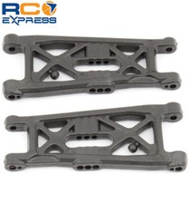 Associated RC10b6 Factory Team Front Suspension Arms Flat Carbon Fiber ASC91871