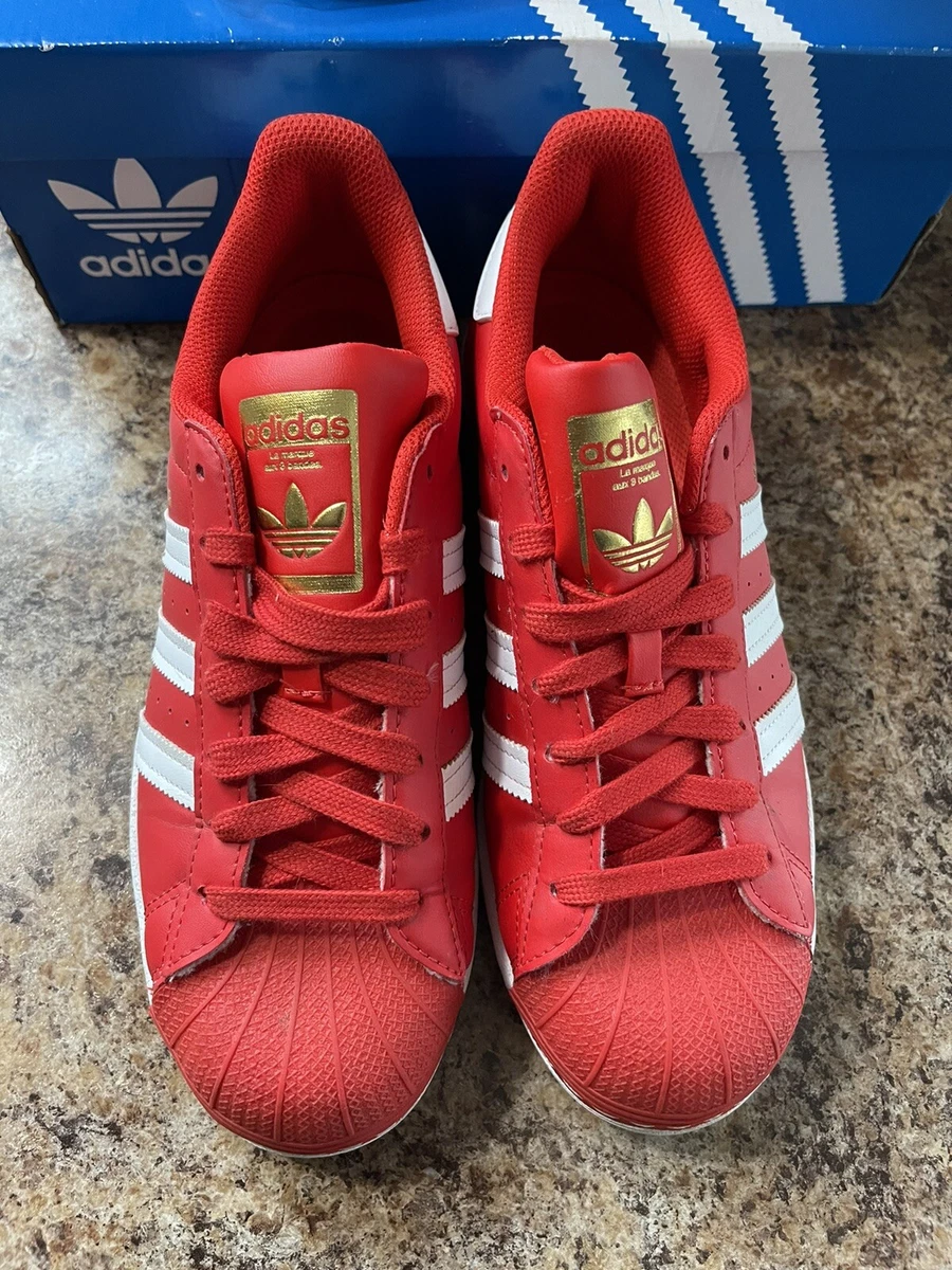 Adidas Superstar Red Cloud Men&#039;s Sneaker GY5794 eBay