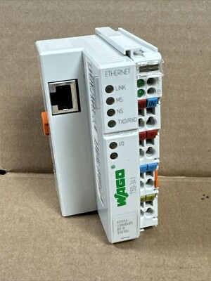 Wago 750-341 Ethernet TCP/IP 10/100MBit 24VDC Module WARRANTY FAST SHIPPING