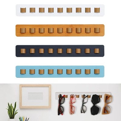 Wand montiert Sonnenbrille-Organizer Holz Brillen halterung Brillen halter