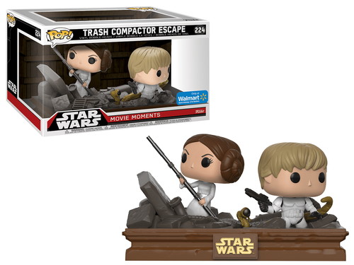 Funko POP ! Figurine vinyle Star Wars boîte noire Trash Compactor Escape #224