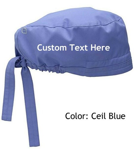 Custom Personalized hat WonderWink Men's Wonderwork Unisex Scrub Cap women gift - Picture 8 of 16