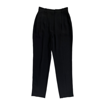 パンツ Alexander McQueen Cigarette trousers Black Alexander McQueen High Waisted Cigarette Pant in Black | eBay