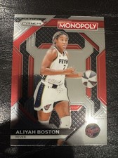2024 Prizm WNBA Monopoly Aliyah Boston WNBA17 Insert Indiana Fever