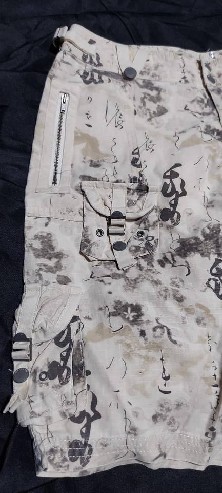 Pantalones cortos vintage Da-Nang camuflados medianos Foto 4 de 4