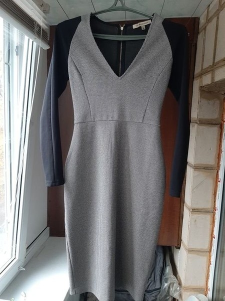 Women Victoria Beckham Dress Multicolor Knit 38